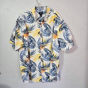 VTG HARBOR BAY HAWAIIAN CASUAL COTTON MENS SHIRT SIZE 3 XL